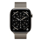 Apple Watch Series 11 46mm Cell Natural Titanium Case Milanese Loop SM MFCY4LW/A