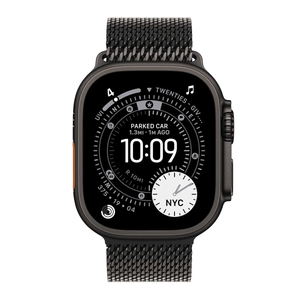 Apple Watch Ultra 3 49mm GPS Cellular Black Titanium w Milanese Loop L MF1T4LW/A
