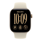 Apple Watch Series 12 42mm GPS Light Gold Case w Sand Sport Band S/M MJED4LS/A