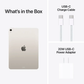 Apple iPad Air 11" M3 7th Gen Wi-Fi Tablet 128GB Starlight MC9Y4LL/A 2025 Model