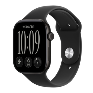 Apple Watch Series 12 46mm GPS Black Aluminum w Sport Band M/L MJEL4LS/A 2026