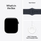 Apple Watch Series 12 42mm GPS Space Gray Case with Navy Blue Band S/M MJE74LS/A