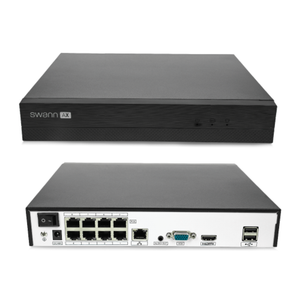 Swann AdvancedX 8 Channel 8 Camera NVR 4K Security System 1TB SONVK-8ADVANX8B-US