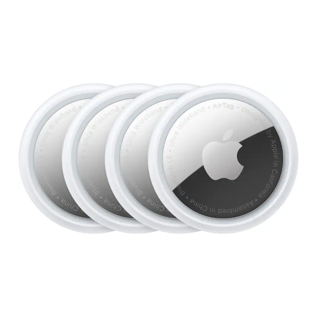 Apple AirTag 1st Generation 4-Pack - Silver / White MX542LL/A