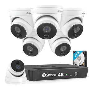 Swann Pro 6 Camera 8 Channel 4K UHD 2TB NVR Security System SONVK-886806D-US