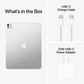 Apple iPad Pro 13" M4 Chip WiFi Cellular Tablet with OLED 1TB Silver MVXX3LL/A