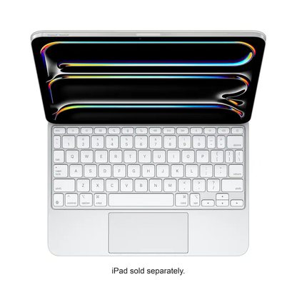 Apple Magic Keyboard for iPad Pro 11‑inch (M4 and M5) - White MWR03LL/A