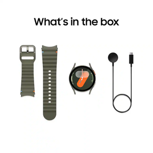 Samsung Galaxy Watch 7 44mm GPS LTE Verizon Smartwatch Green SM-L315UZGVXAA 2024