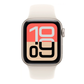 Apple Watch SE 3 40mm GPS Starlight Aluminum Case w Sport Band S/M MEH34LW/A