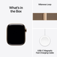 Apple Watch Series 11 42mm Cellular Gold Titanium Case Milanese Loop S MF8Y4LW/A