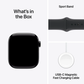 Apple Watch Series 10 (GPS) 42mm w Sport Band S/M Jet Black MWWE3LW/A 2024 Model