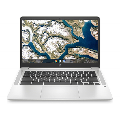 HP Chromebook 14" 64GB eMMC 4GB RAM Mineral Silver 14A-NA0052TG Chrome OS