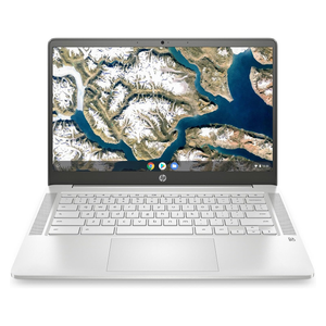 HP Chromebook 14" UHD Touch Celeron N4020 4GB 64GB Natural Silver 14A-NA0037NR