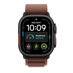 Apple Watch Ultra 4 49mm Cell Black Titanium w Burgundy Alpine Loop L MJC24LS/A