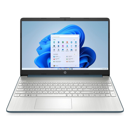 HP Chromebook 15.6" N5030 256GB SSD 8GB Spruce Blue 15-DY0700TG Windows 11 Home