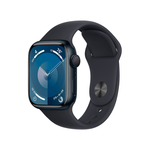 Apple Watch Series 9 45mm Cellular Midnight Case w/ Midnight Band S/M MRMC3LL/A - quickshipelectronics