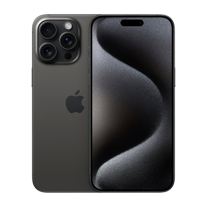 Apple iPhone 15 Pro Max Factory Unlocked 512GB Black Titanium MU6A3LL/A iOS