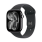 Apple Watch Series 11 46mm GPS Jet Black Case w Black Sport Band S/M MEUW4LW/A