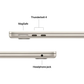 Apple Macbook Air 13" M5 Chip 24GB RAM 1TB SSD 10-Core GPU Starlight MDHD4LL/A