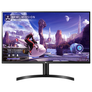 LG 32" IPS LED QHD 1440p Monitor 75hz 5ms with HDR10 & FreeSync Black 32QN55T-B