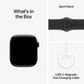Apple Watch Series 11 42mm Cell Jet Black Case w Black Sport Band M/L MF854LW/A