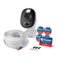 Swann Add-On 4k UHD Bullet Security Camera w Spotlight - White SWPRO-4KWLB-US