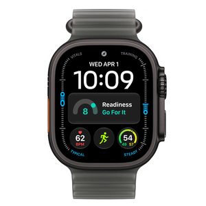 Apple Watch Ultra 4 49mm Cell Black Titanium w Translucent Ocean Band MJAY4LS/A