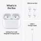 Apple AirPods Pro 2nd Generation with MagSafe Case USB-C White MTJV3AM/A
