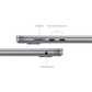 Apple Macbook Air 15.3" M3 Chip 2TB SSD 24GB RAM Space Gray Z1GD000GQLL/A 2024