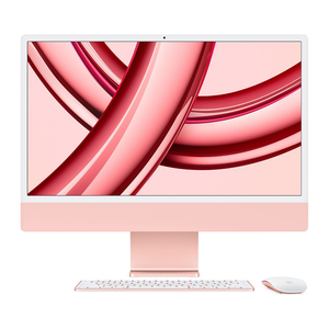 Apple iMac 24" M3 Chip 4.5K Retina 8GB RAM 256GB SSD Pink MQRD3LL/A 2023 Model