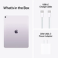 Apple iPad Air 13" M4 Chip WiFi Tablet 128GB SSD Purple MH5T4LL/A 2026 Model