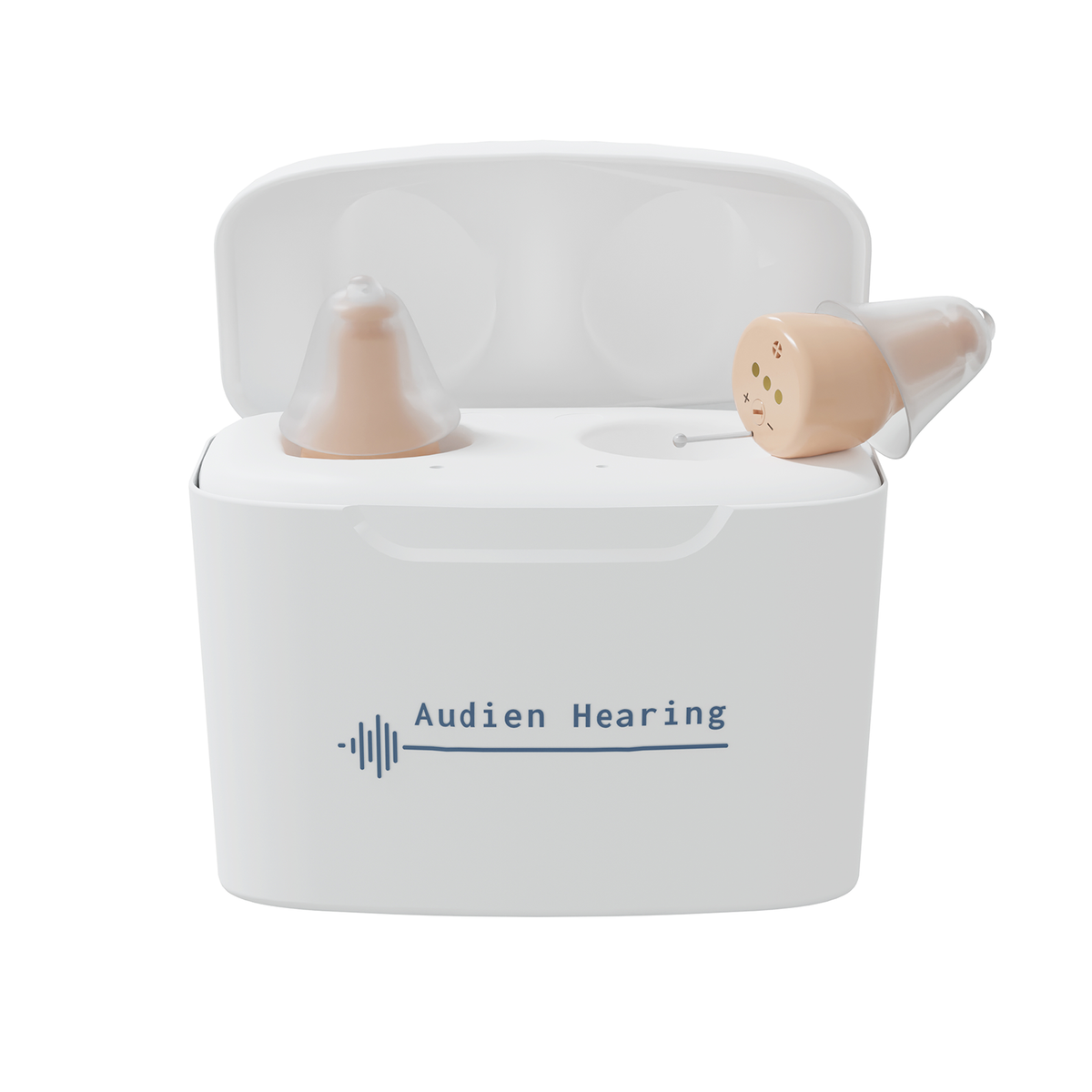 Audien Hearing Atom Pro OTC Hearing Aids - Beige