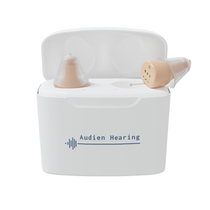 Audien Hearing Atom Pro OTC Hearing Aids - Beige
