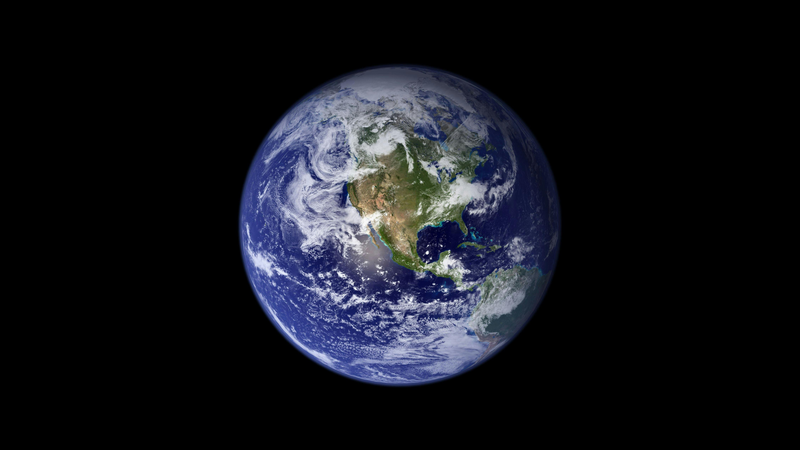 An image of Earth from space