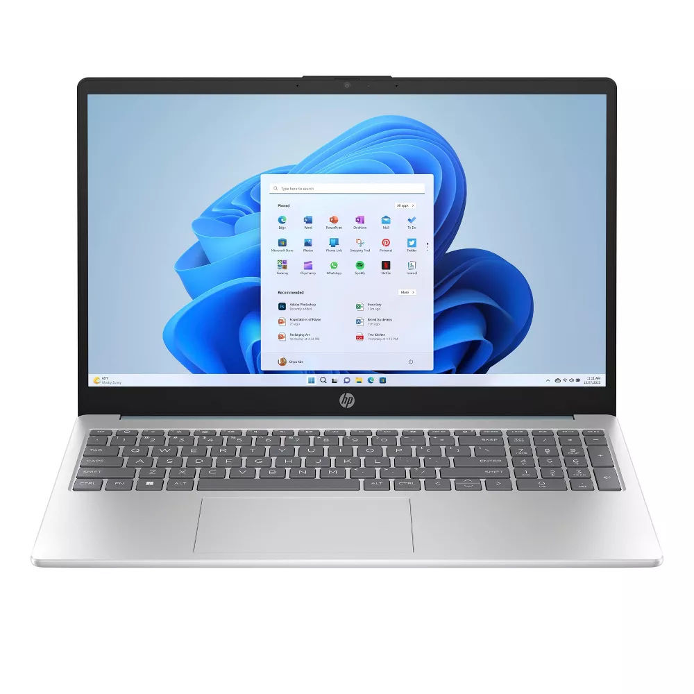 HP 15.6" Intel Pentium N200 256GB 8GB Blue 15-FD0015TG Windows 11 Home S Mode
