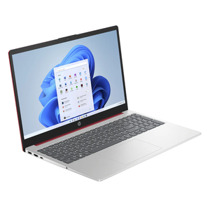 HP 15.6" Intel N200 3.70GHz 4GB 128GB SSD Red 15-FD0083WM 7L2C7UA#ABA Win 11 H