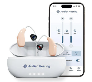 Audien Hearing Ion Pro OTC Hearing Aids A2 Max Chip