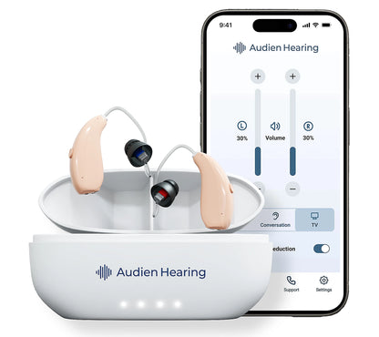 Audien Hearing Ion Pro OTC Hearing Aids A2 Max Chip
