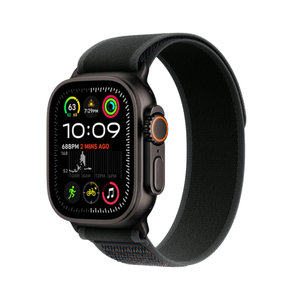 Apple Watch Ultra 2 49mm GPS Cell Black Titanium Case Trail Loop S/M MX4U3LW/A