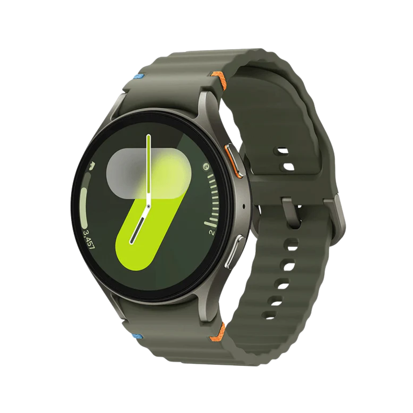Samsung Galaxy Watch 7 44mm Green SM-L310NZGCXAA w/ Two Fast Chargers