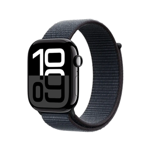 Apple Watch Series 10 46mm GPS Case w Ink Sport Loop Jet Black MWWR3LW/A 2024