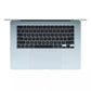 Apple MacBook Air 15" M4 chip 24GB RAM 512GB SSD Sky Blue MC7D4LL/A 2025 Model