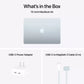 Apple MacBook Air 15" M4 chip 24GB RAM 512GB SSD Sky Blue MC7D4LL/A 2025 Model