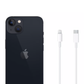 Apple iPhone 13 5G Factory Unlocked Smartphone 128GB SSD - Midnight MLML3LL/A