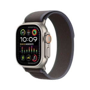 Apple Watch Ultra 2 49mm Cellular Titanium Case w/ Blue/Black Loop M/L MRF63LL/A