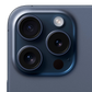 Apple iPhone 15 Pro Factory Unlocked 128GB Blue Titanium MTQQ3LL/A Smartphone