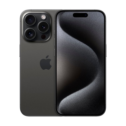 Apple iPhone 15 Pro 5G Factory Unlocked 1TB SSD 8GB RAM Black Titanium MTU13LL/A