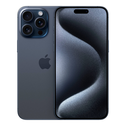 iPhone 15 Pro Max 5G Factory Unlocked 512GB Blue Titanium MU693LL/A Smartphone