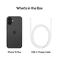 Apple iPhone16 Plus 5G Factory Unlocked 128GB SSD - Black MXUT3LL/A 2024