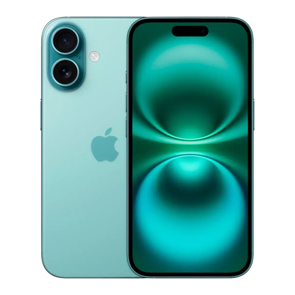 Apple iPhone 16 Factory Unlocked 128GB SSD Teal MYAW3LL/A iOS Smartphone